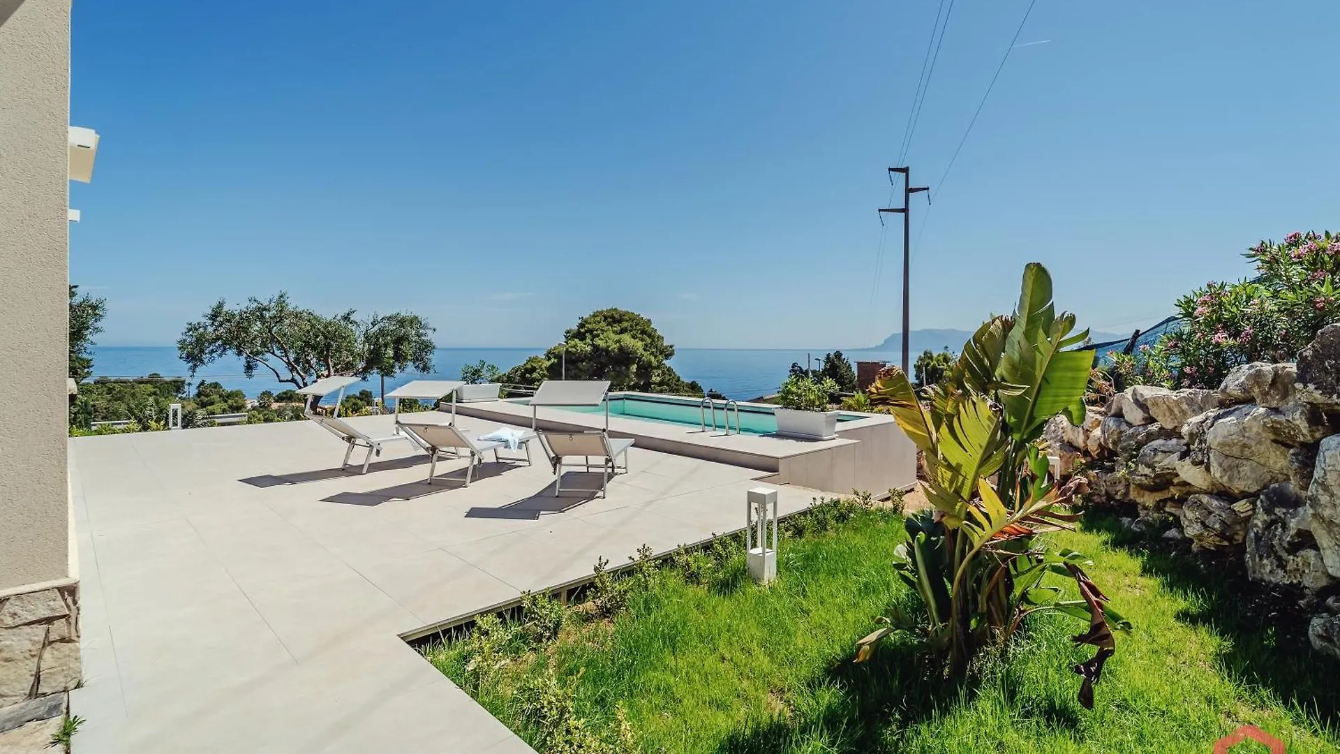 Villa Cute Holiday Home & Pool By Scopello Sea